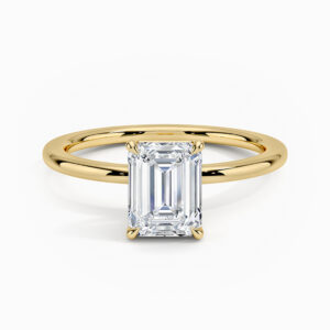 Emerald Kesim Tektaş Yüzük