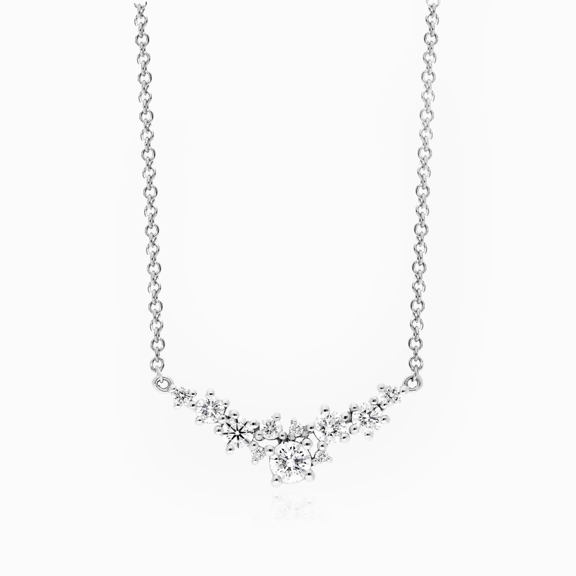 Çok Taşlı Cluster Kolye